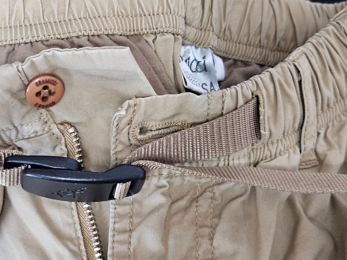 그라미치 베이지 벨티드 팬츠s 상품이미지7