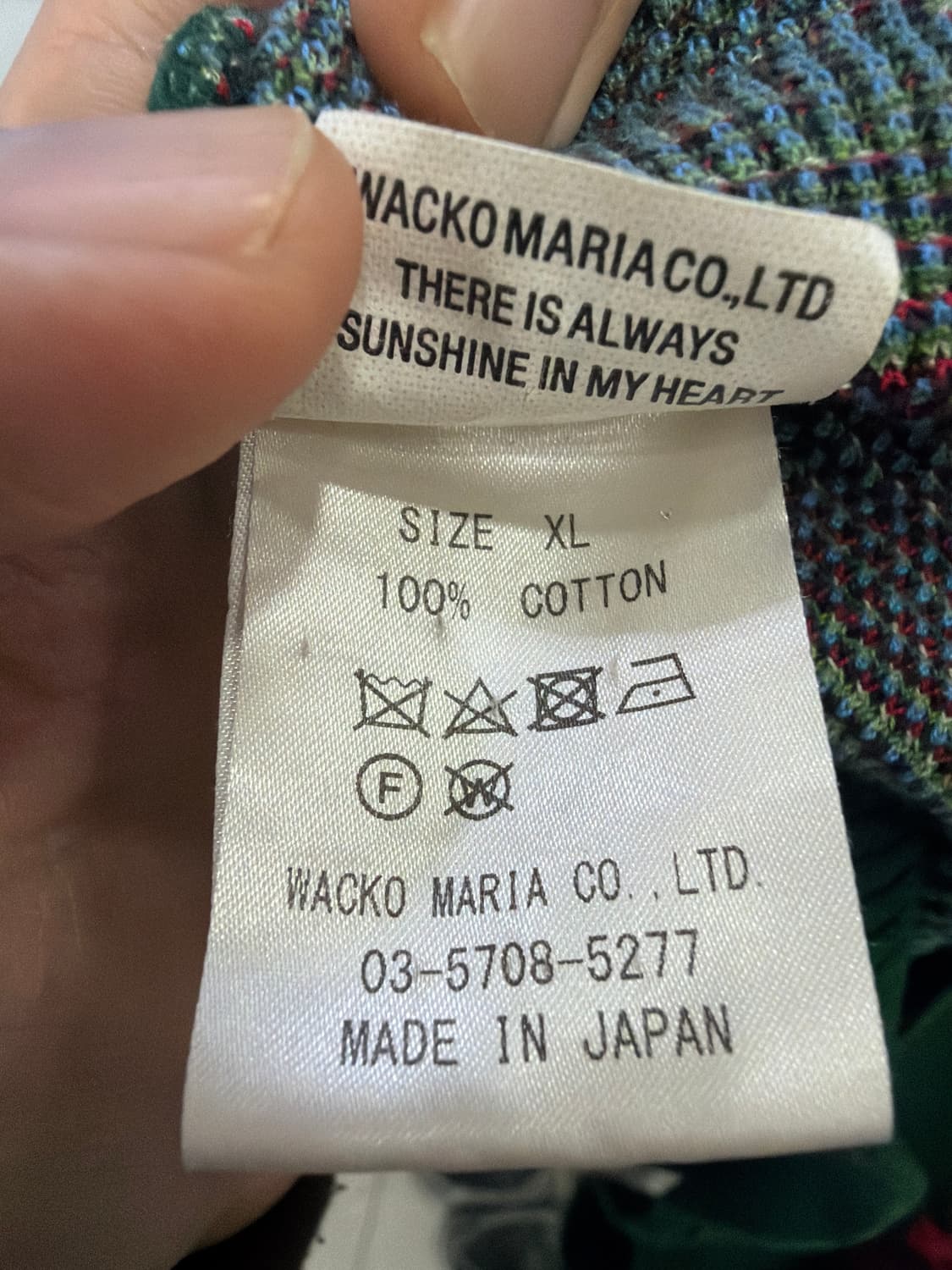 와코마리아 코튼자카드 니트 상품이미지3