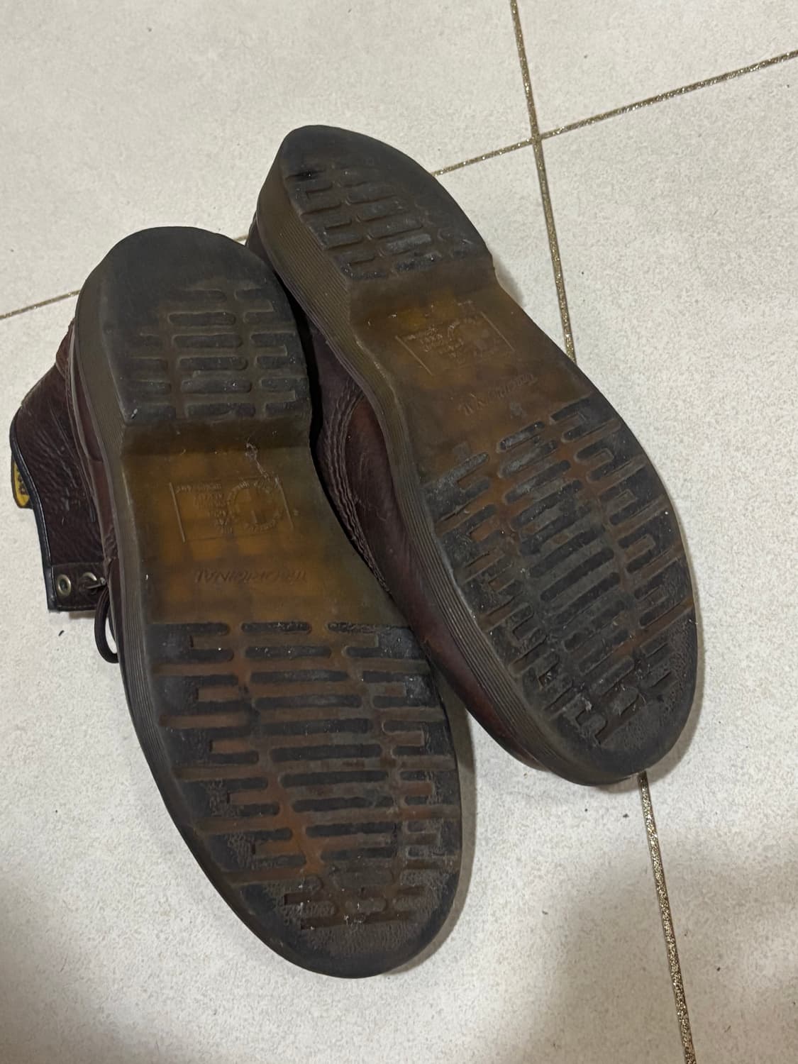 닥터마틴 1460 8홀 브라운 워커 부츠 260 상품이미지8