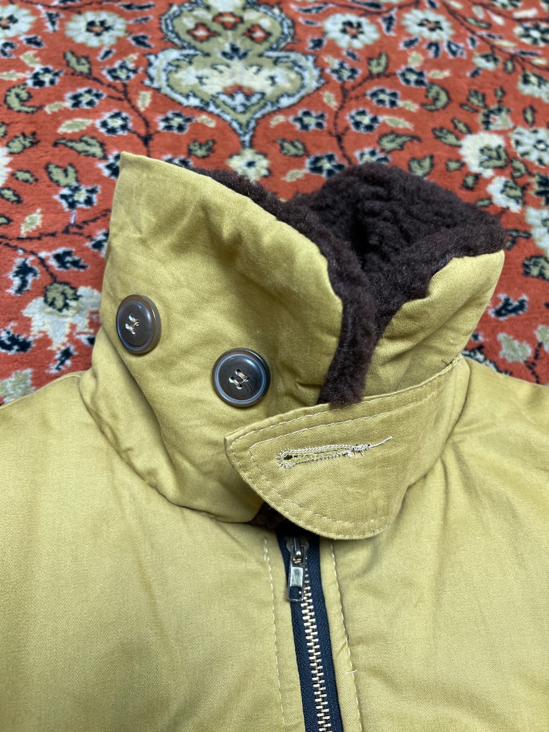 [Free] B10 패치 항공자켓 베이지 상품이미지6