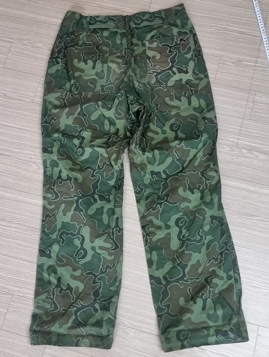 70년대 해병대 카모플라쥬 패턴 밀리터리 바지(30) 상품이미지2