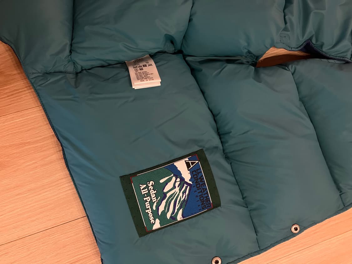 세단올퍼포즈 네이비 블루 패딩 베스트 L 상품이미지4