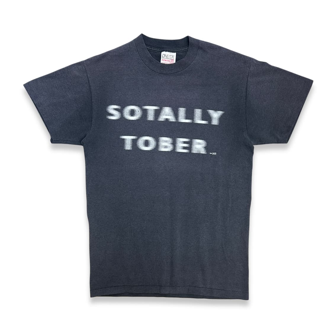 1995' Totally Sober 퍼니 티셔츠 M  상품이미지1