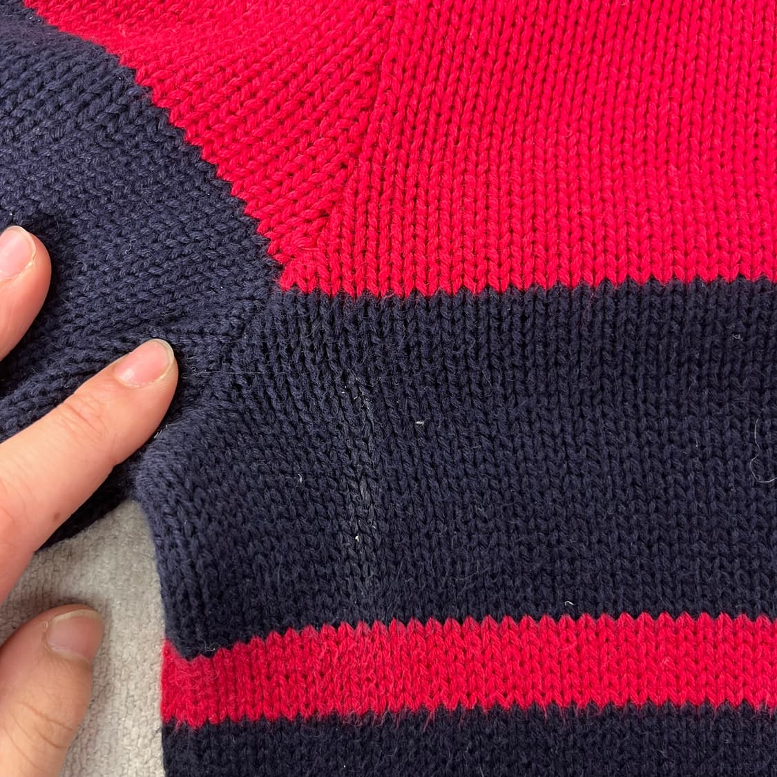 95 폴로랄프로렌 스트라이프 코튼 니트 상품이미지6