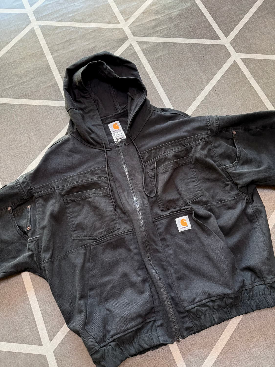 칼하트 블랙 워크자켓 상품이미지2