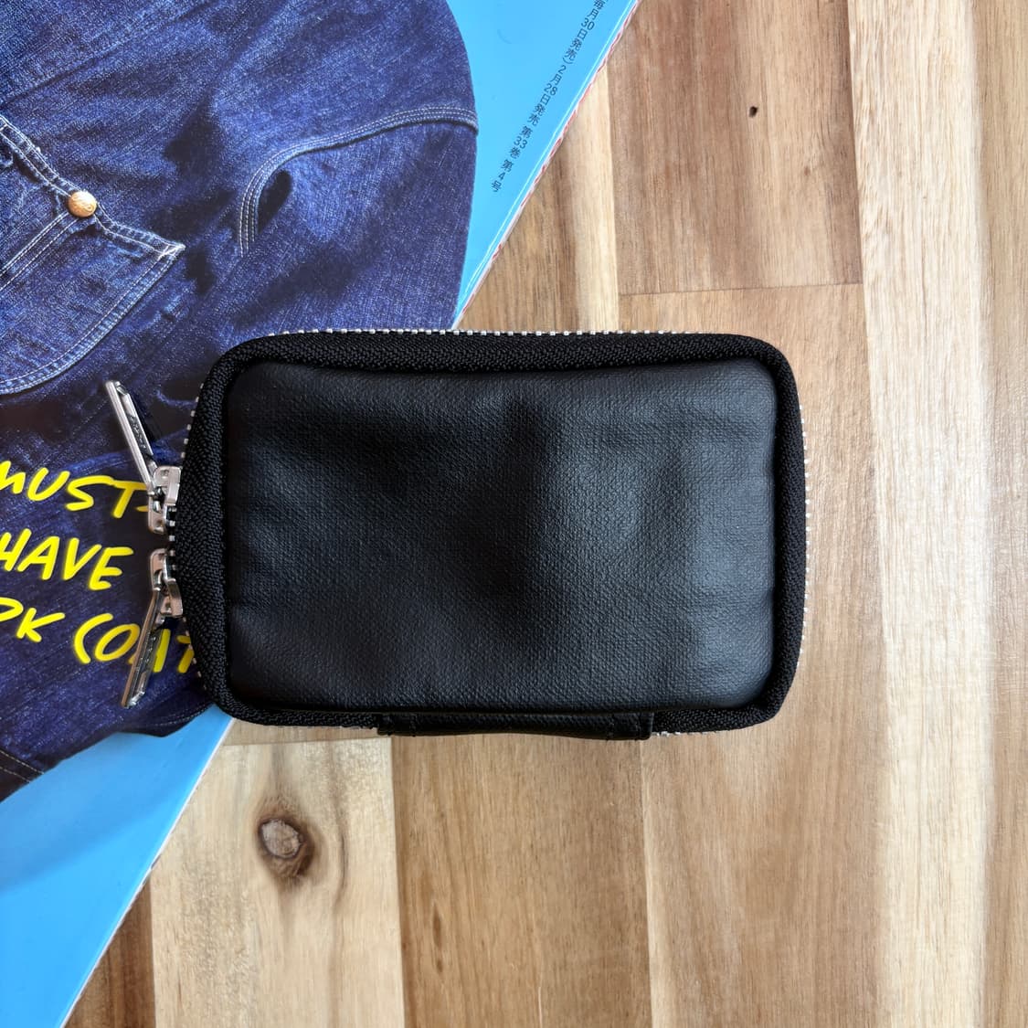 포터 키체인지갑 (Black) 상품이미지3