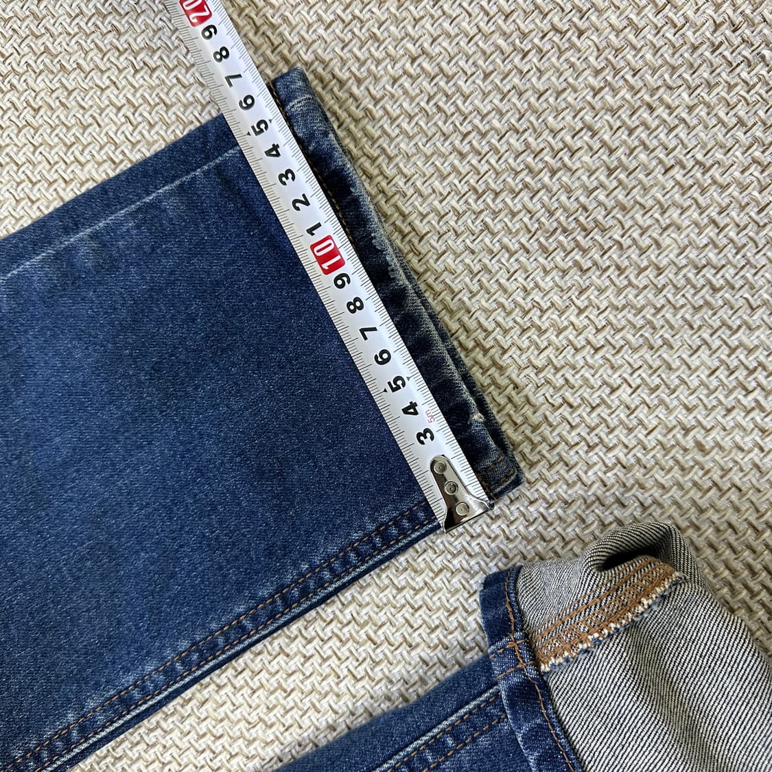 M 플랙 데님 팬츠 0401D 상품이미지8