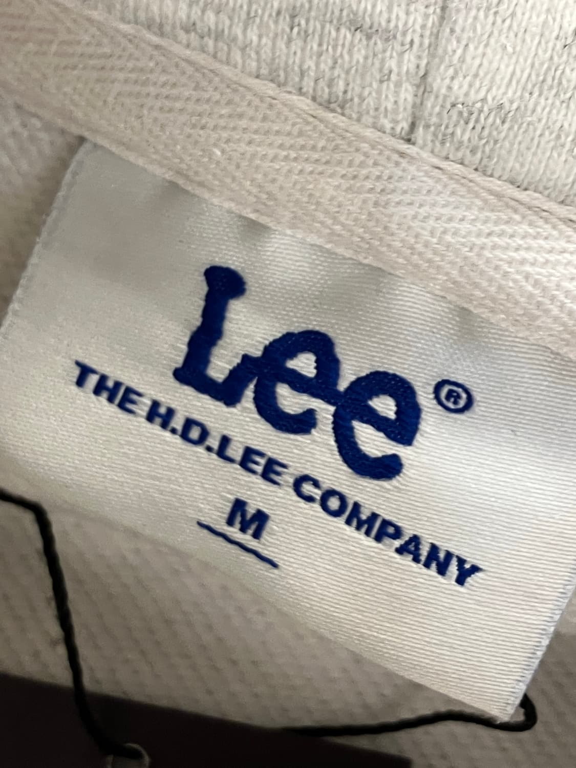 Lee 후드티 화이트 M #csz2525 상품이미지4