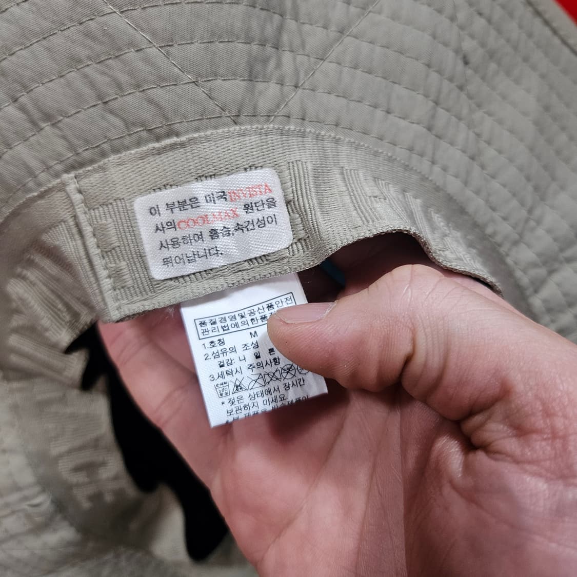 노스페이스 나일론 정글 사파리햇 M size 상품이미지4