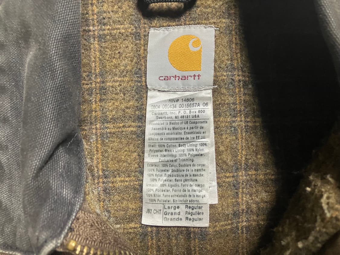 칼하트 J97 CHT 사이즈 L 상품이미지8