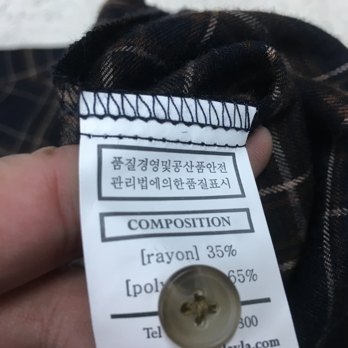 다이아몬드레이라 무드체크 셔츠 CC17 상품이미지4