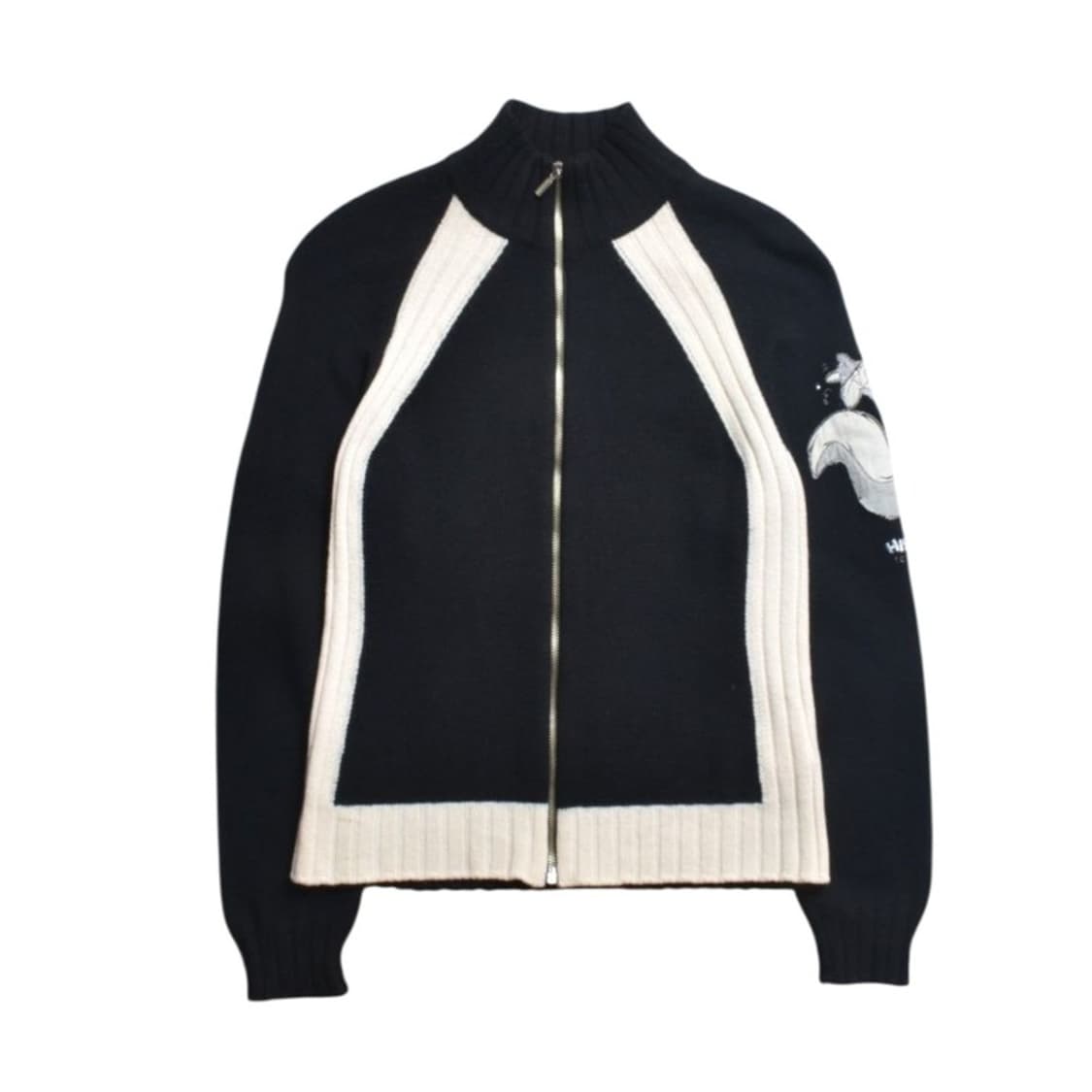 히스토리아이스버그 니트 집업 자켓 상품이미지1