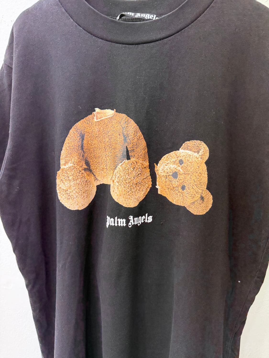 정품) 팜엔젤스 백로고 반팔 티셔츠 M 상품이미지4