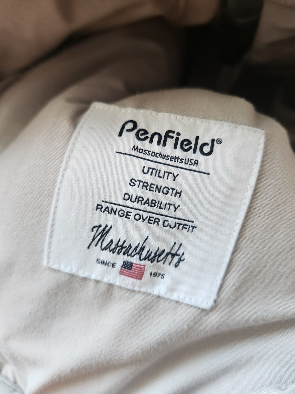 펜필드 성조기 패치 후리스집업 100 상품이미지5