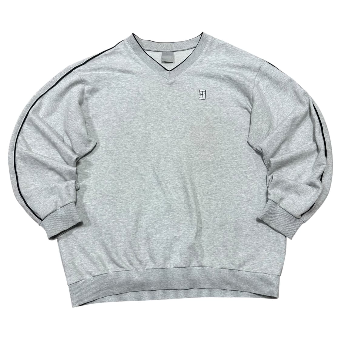 ✨ (바배) 나이키 00s 테니스로고 그레이 맨투맨  상품이미지1