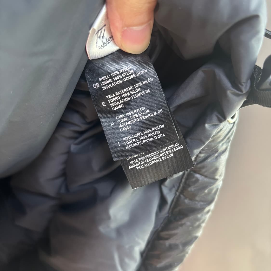 노스페이스 900 써밋 눕시 구스다운 패딩 블랙 상품이미지3