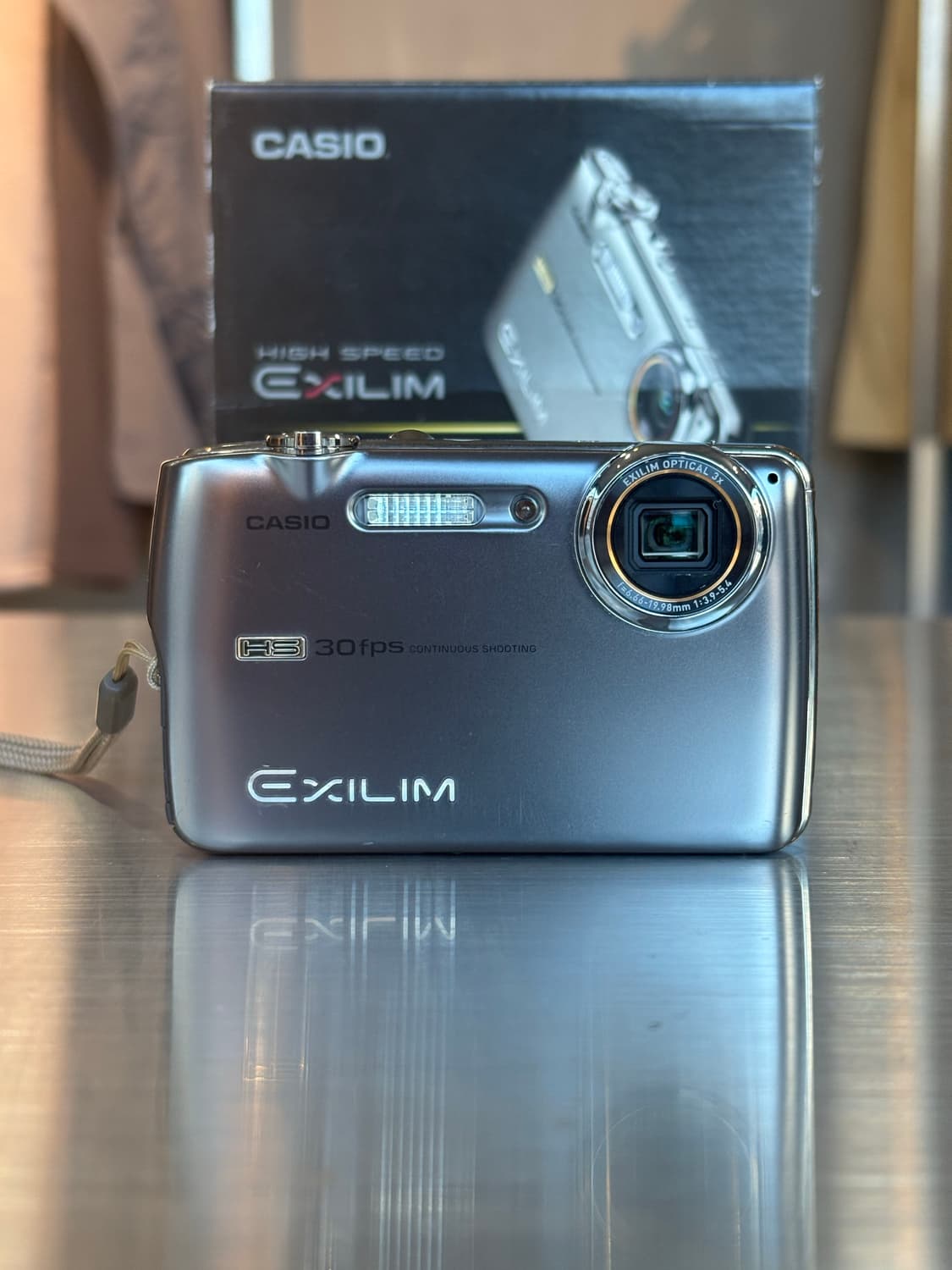 풀박/날짜표시)카시오 엑슬림 ex-fs10 빈티지디카 상품이미지1