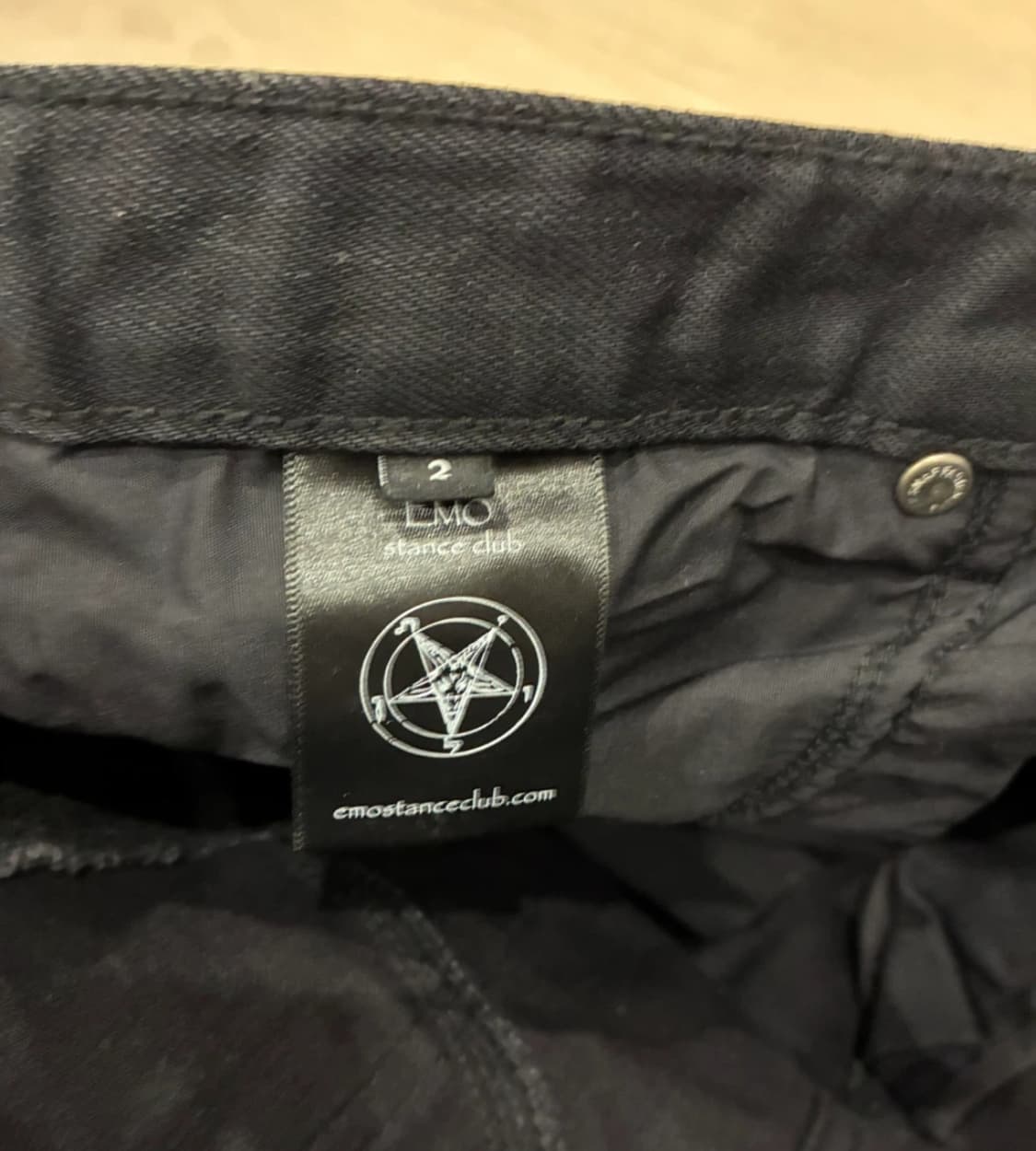 에모스탠스클럽 펜타그램 코티드 배기 플레어 상품이미지6