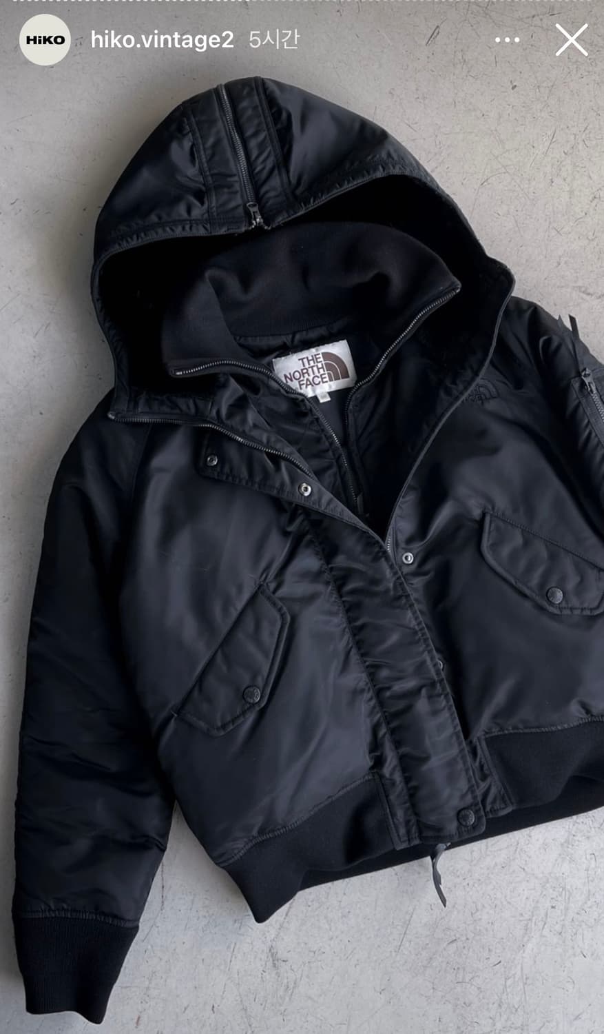 The North Face goose down 빈티지 패딩 상품이미지1
