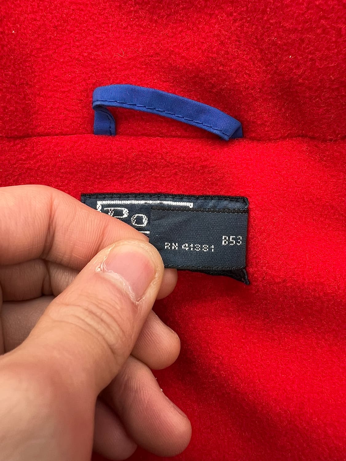 폴로 랄프로렌 스포츠맨 코발트 블루 마운틴 패커블 봄버 자켓 상품이미지8