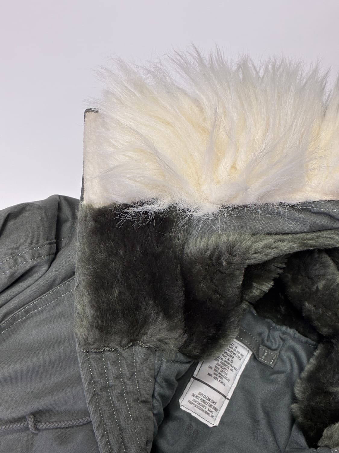 미군 N-3B 파카 상품이미지7