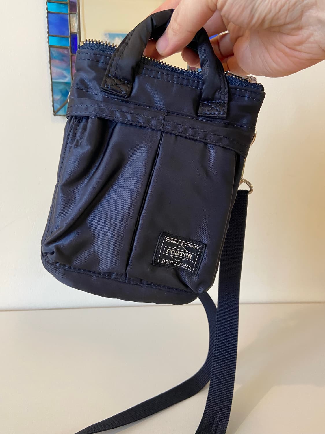 요시다포터 미니 탱커 헬맷백 네이비 상품이미지9
