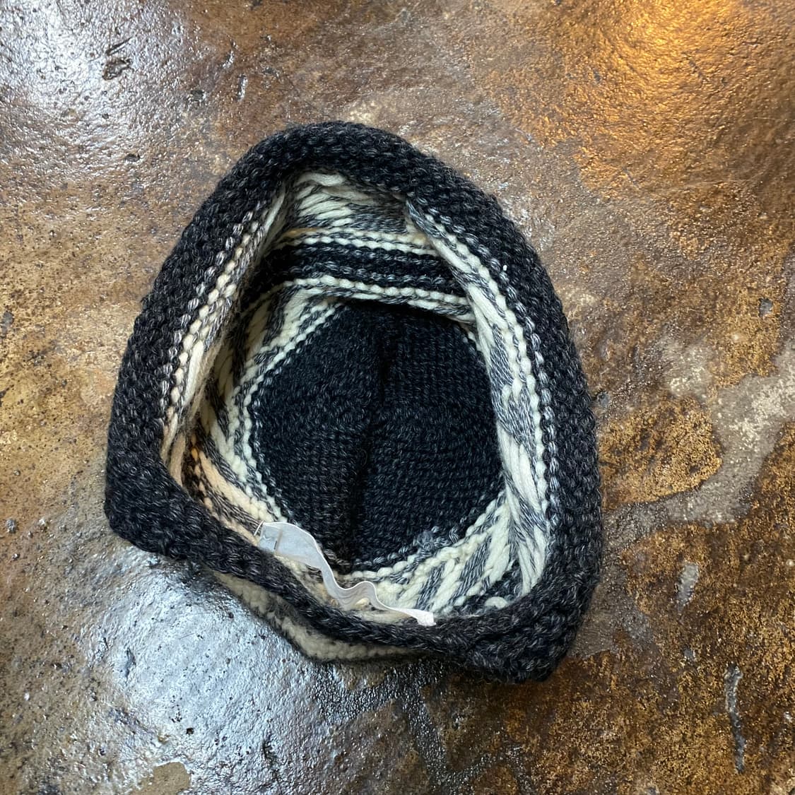 논네이티브 울 이어플랩 니트 캡 상품이미지4