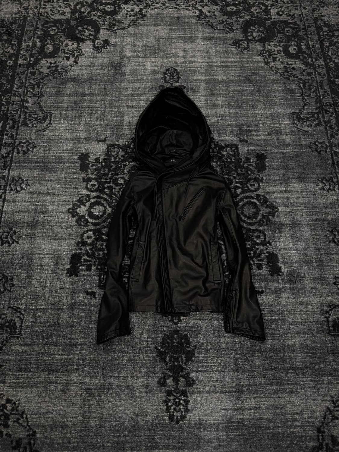 The twelve big hood lamb skin rider jack 상품이미지1