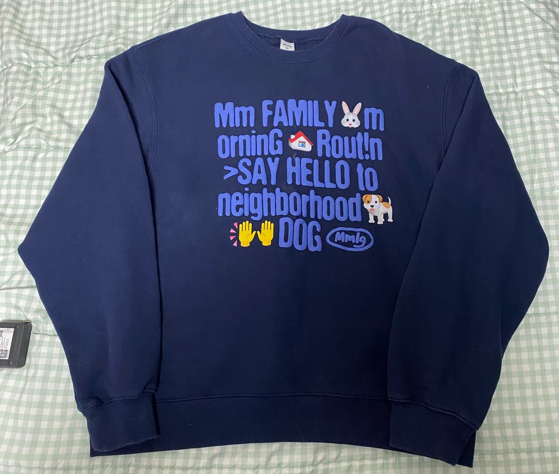 MMLG 맨투맨 M 상품이미지2