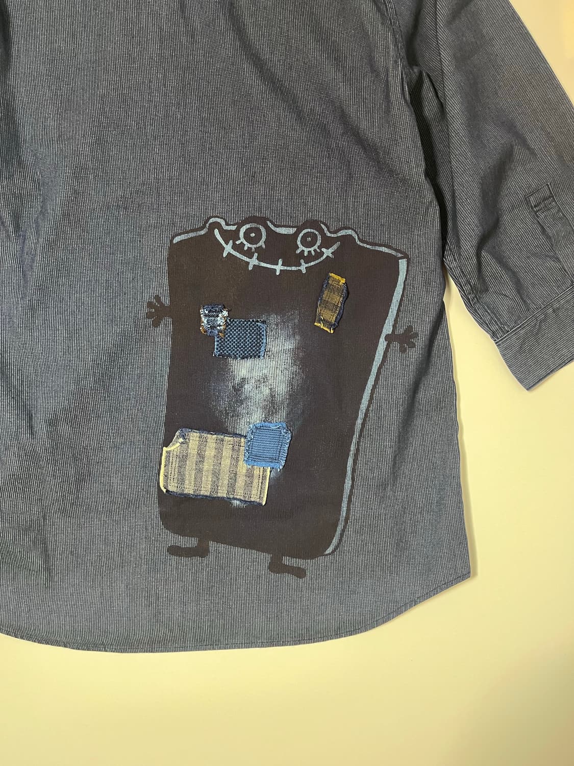 오스티아 재팬 코로모/ 인디고 요괴 셔츠 (새상품) 상품이미지6