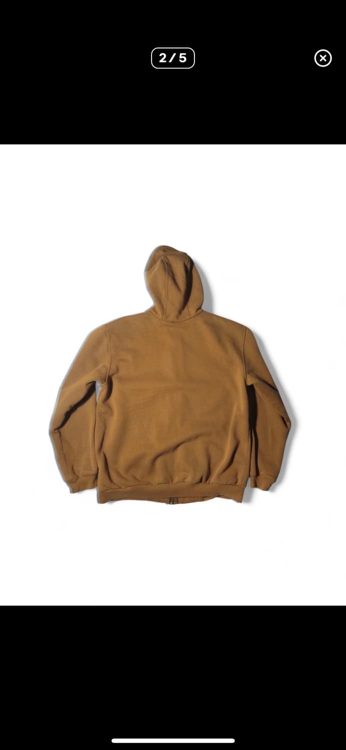 칼하트 써멀라이너 후드집업 브라운 상품이미지2