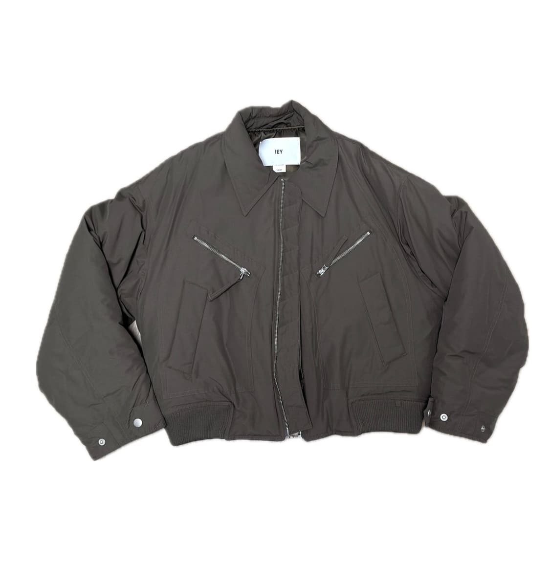 이에이 패널 패디드 점퍼 브라운 상품이미지1