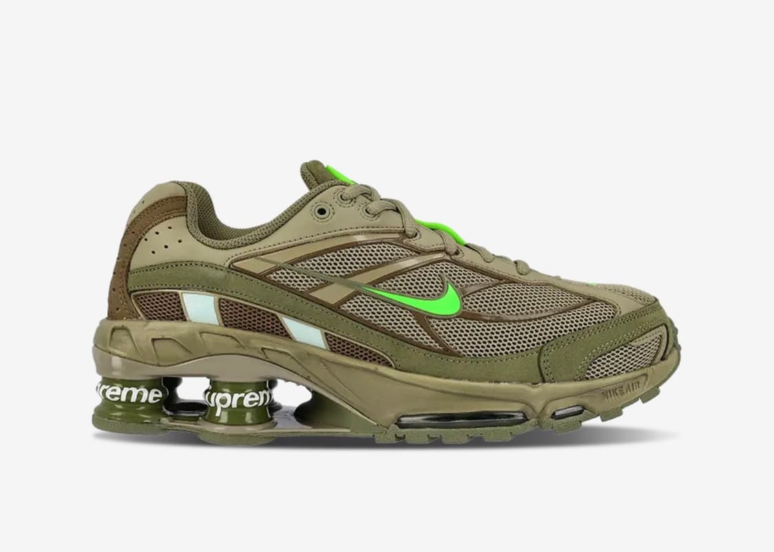 [280]나이키 샥스 라이드 2 슈프림 뉴트럴 올리브 상품이미지1