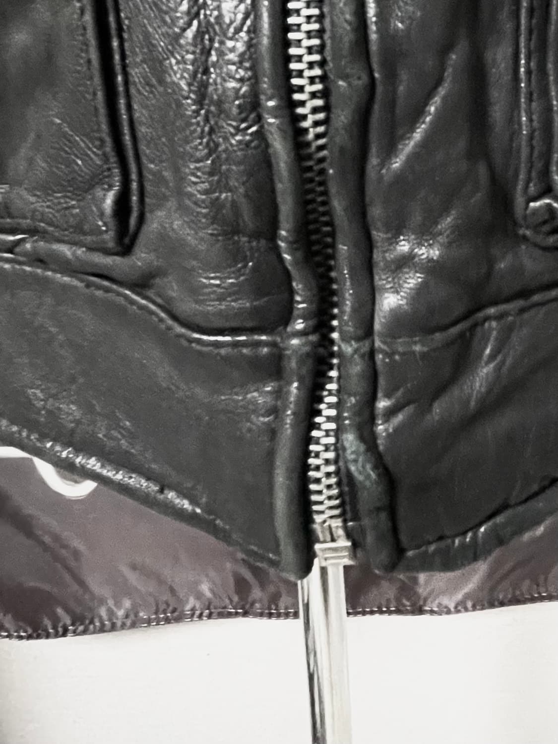 ITALY Sheepskin 벨티드포켓레더자켓 양가죽디올에디슬리먼st 상품이미지10