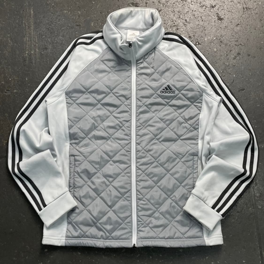 100 아디다스 누빔 트랙탑 져지  상품이미지1