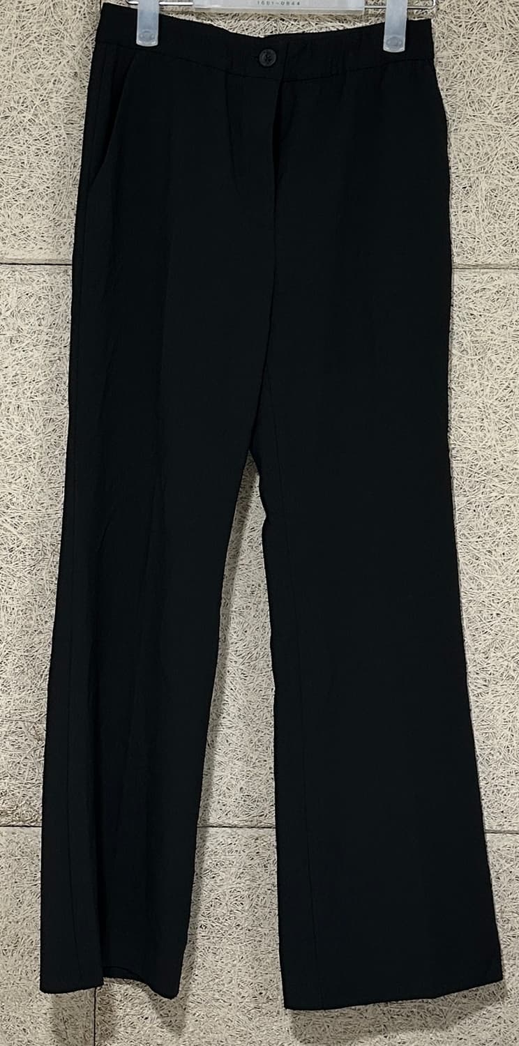 블랙 새상품 여성 팬츠 슬랙스 28 L 상품이미지1