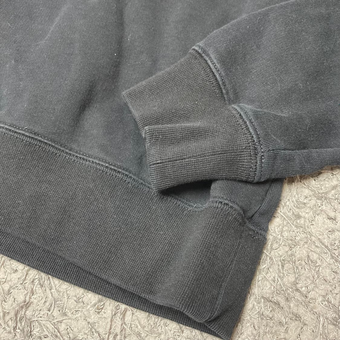 MSGM 블랙 레터링 맨투맨 상품이미지4