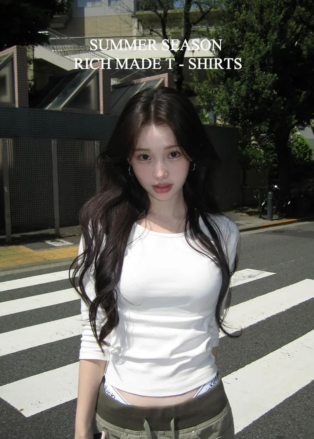 영앤리치 바이오워싱 슬림세븐 top 7부 상품이미지1