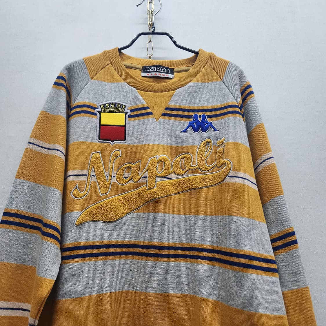 카파 스트라이프 로고 맨투맨 XL(XL) 상품이미지2