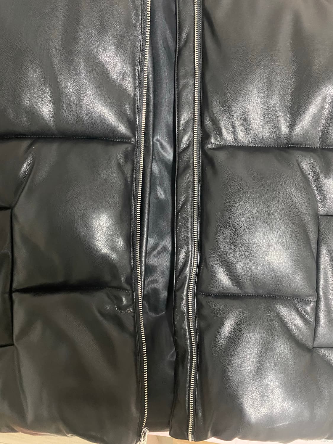 옷장장리중, 급처, 아베크롬비 가죽 패딩 상품이미지6