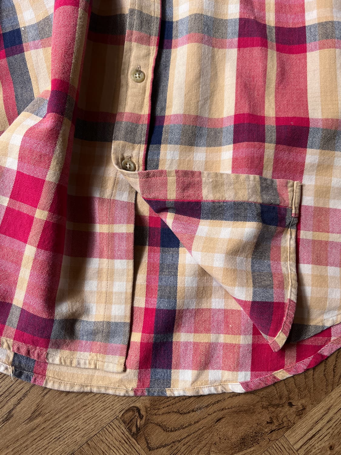 [L]OSHKOSH 오시코시 타탄체크 워크셔츠 상품이미지4