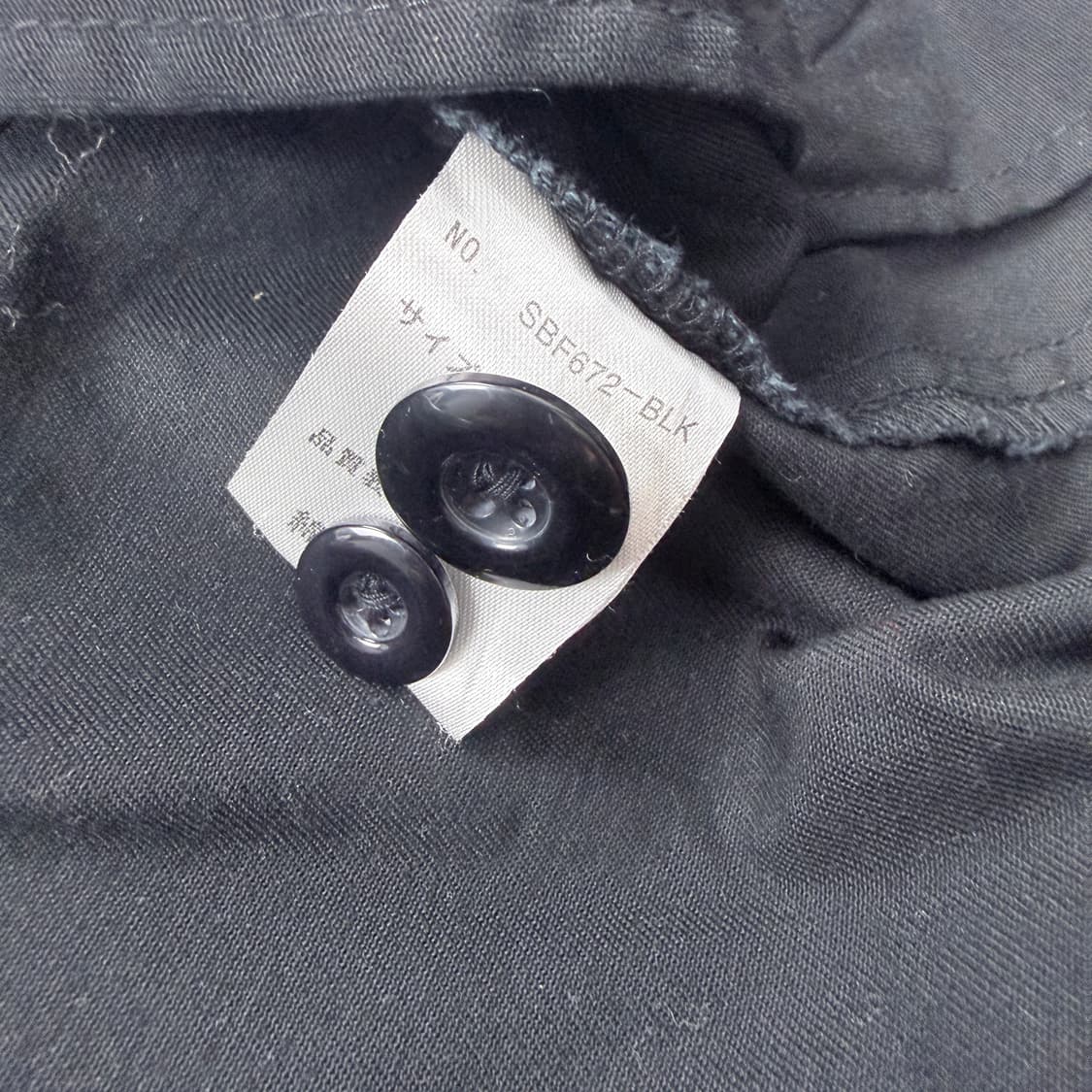 Subciety 워크자켓 블랙 M 사이즈 상품이미지4