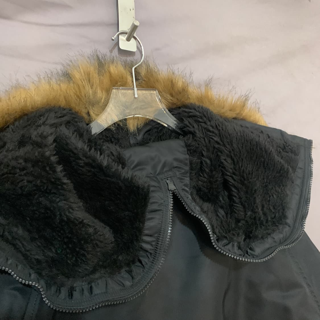 L 알파인더스트리 블랙 N2B 플라이트 패딩 자켓 상품이미지3