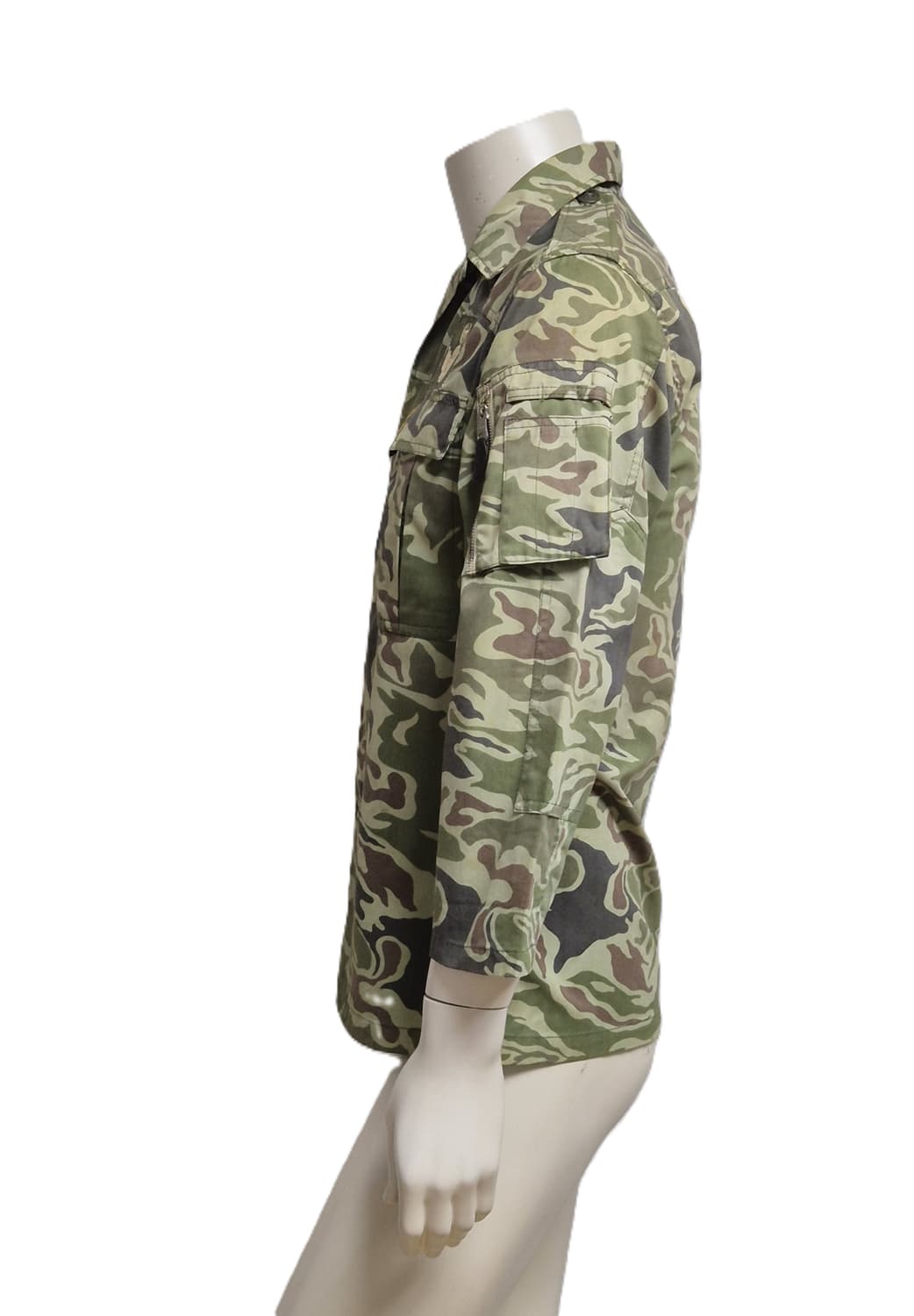 육군 구형 5공수특전여단 중사 충정무늬 충정복 전투복 상의 (S) 상품이미지2