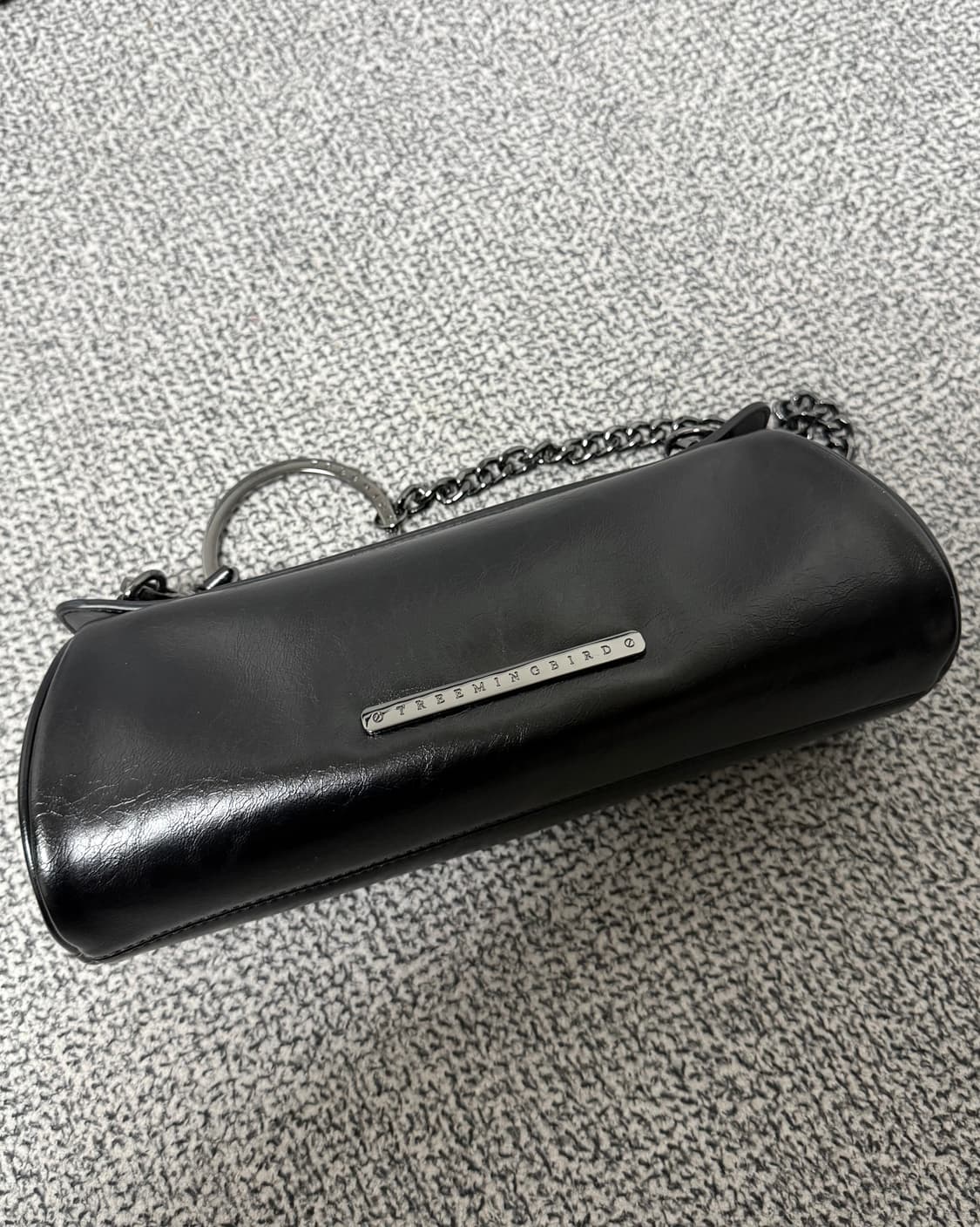 트리밍버드 O ring Chain Barrel Mini Bag [ Bla 상품이미지5