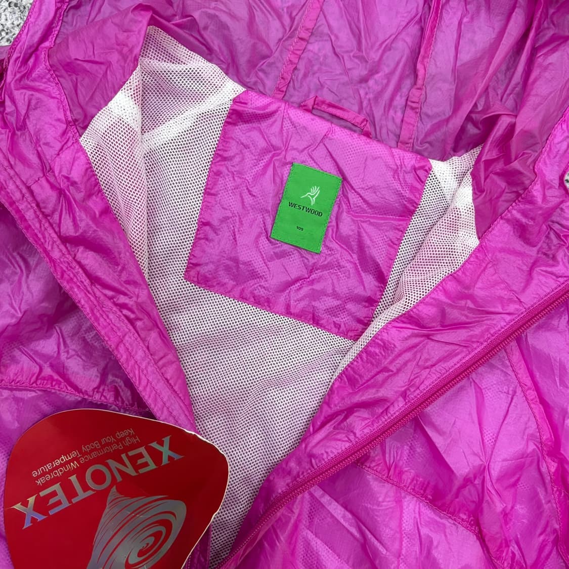 105 새상품 웨스트우드 경량 바람막이 자켓 0428J 상품이미지3