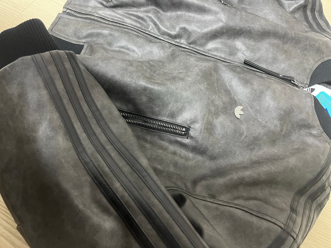 아디다스 레더 자켓 상품이미지3