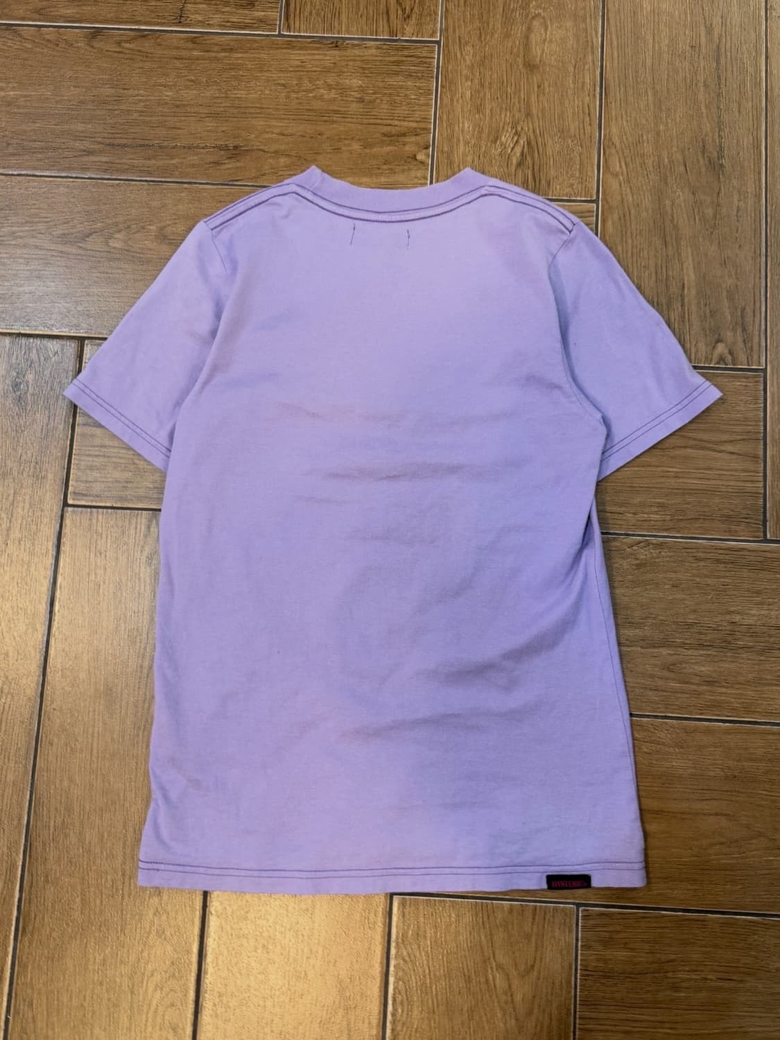 Hysteric Glamour Lavender/Pink Logo Tee 상품이미지10