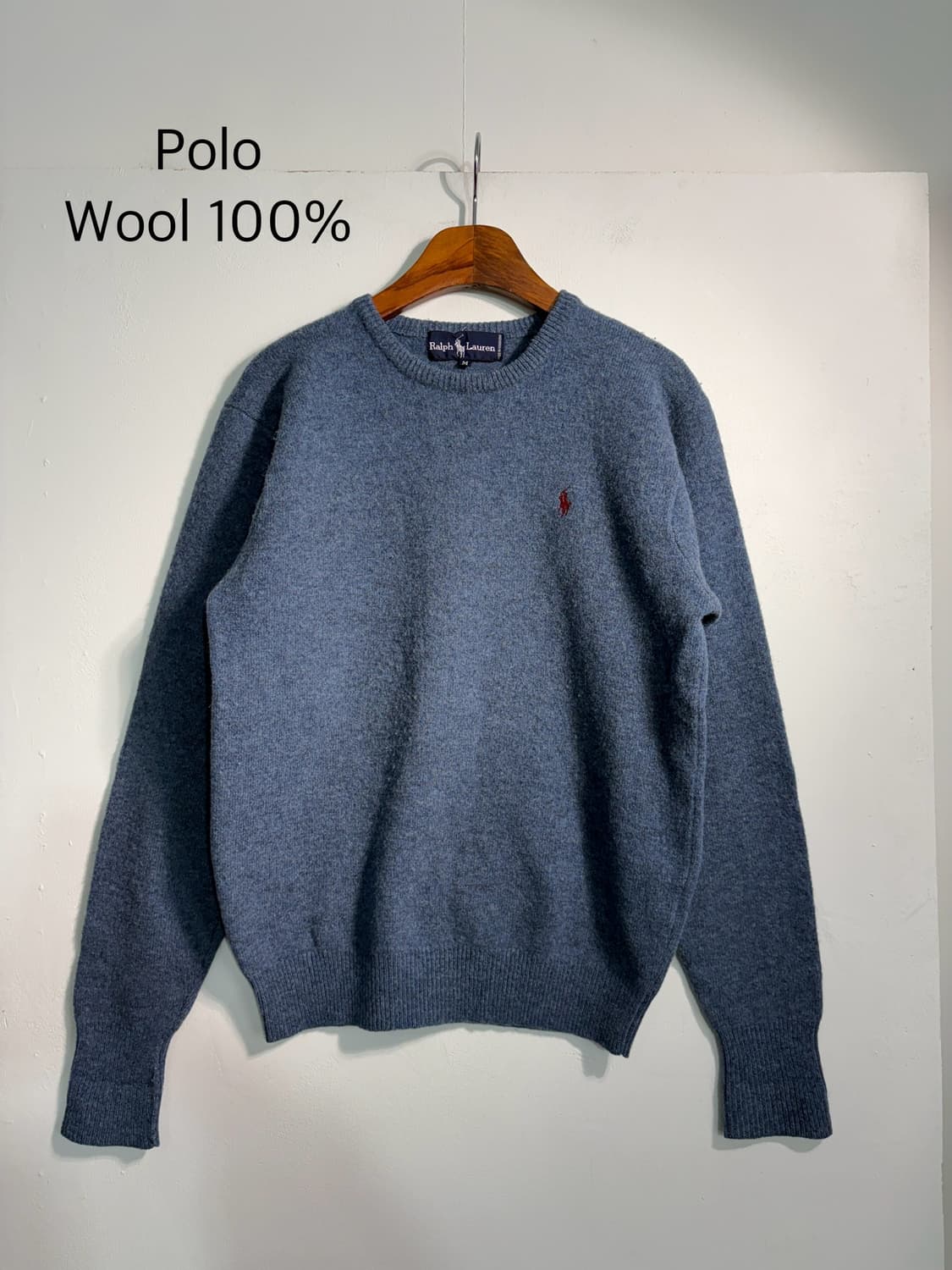 Polo 폴로 랄프로렌 wool 100% 니트 여성s 상품이미지1