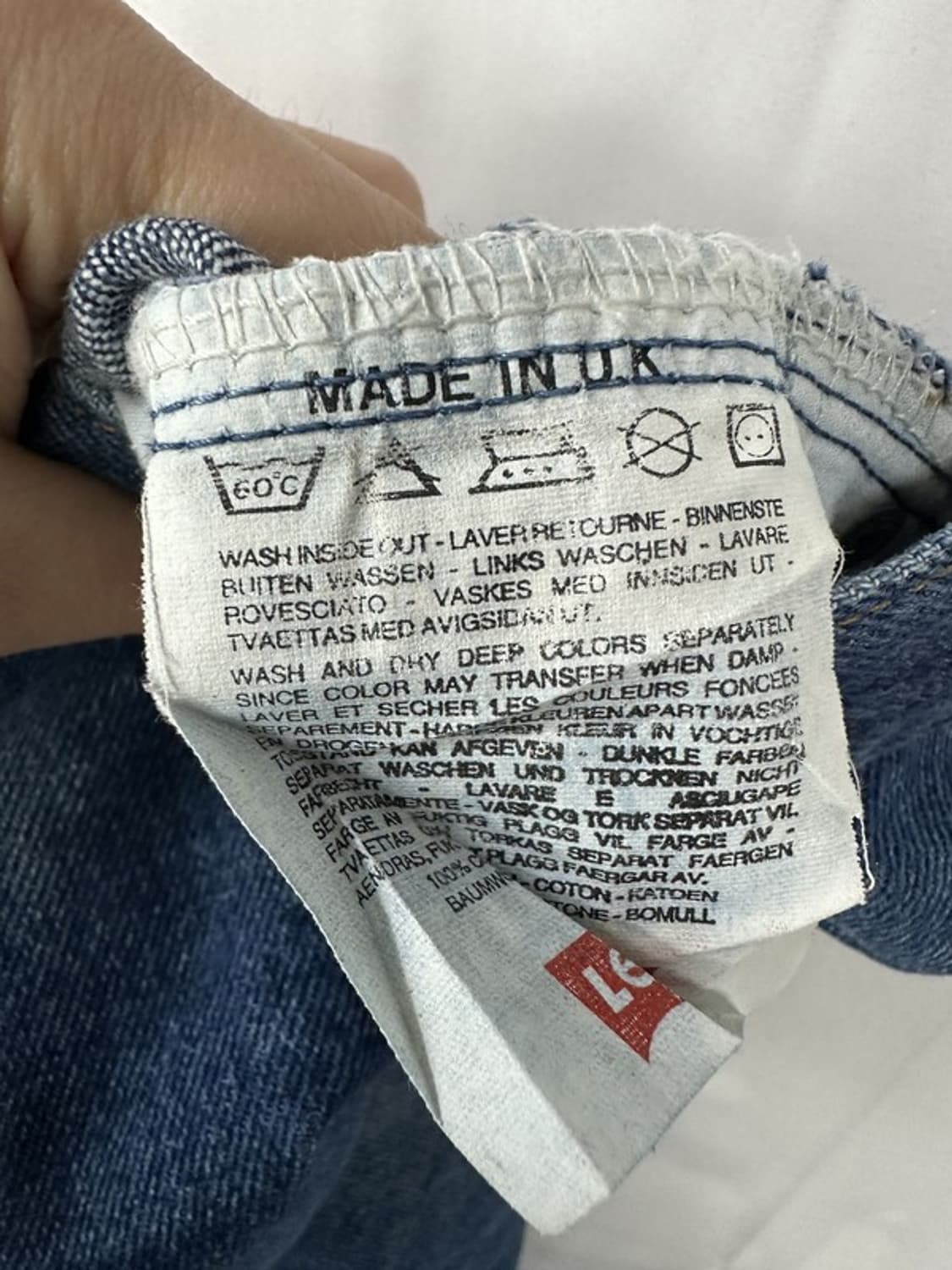 [W42L32] LEVI'S 리바이스 80s UK 오렌지탭 빈티지 상품이미지7